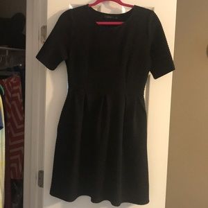 Black dress.
